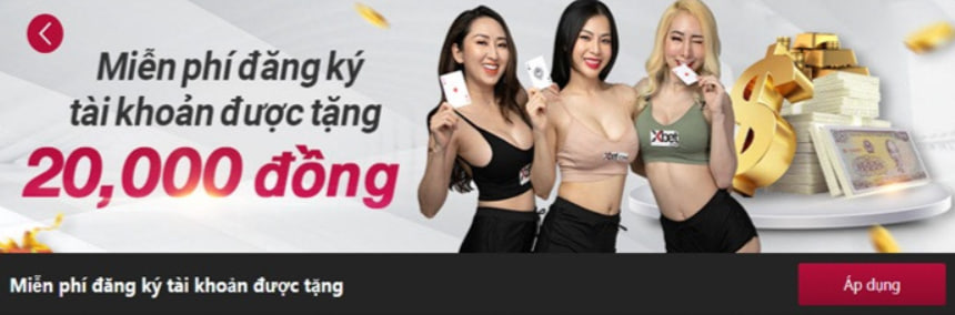 Hướng dẫn nhận Phần thưởng 20k tại Xbet