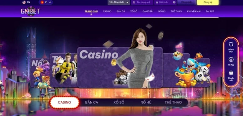 Nhà cái trực tuyến Gnbet có những trò gì, có uy tín không?