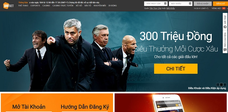 Hướng dẫn nhanh cách vào 188bet khi bị chặn an toàn
