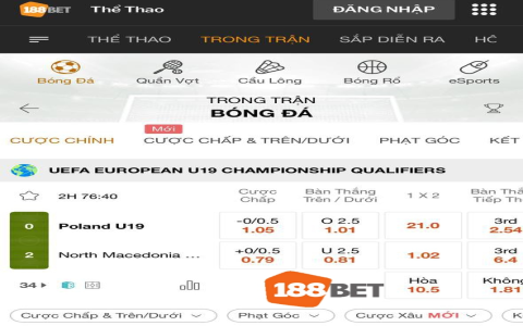 Cách truy cập 188bet trên điện thoại nhanh chóng và dễ dàng