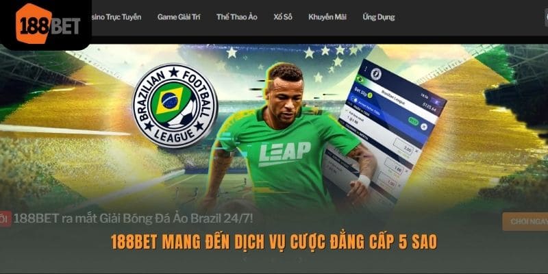 Đặt cược thể thao với 188BET - Trải nghiệm thắng lớn từ bóng đá đến boxing!