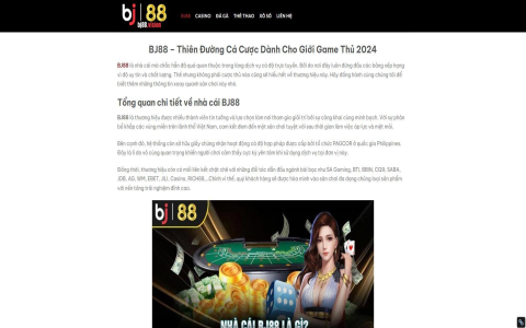Chơi cá cược thể thao và casino： Trải nghiệm đỉnh cao cho người chơi