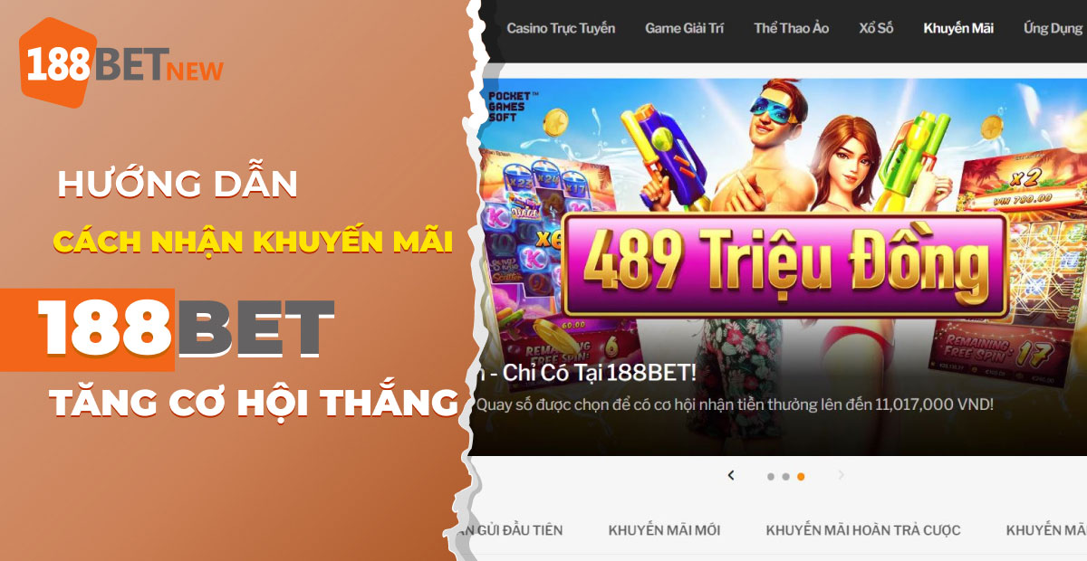 Cách nhận ưu đãi chào mừng 188bet – Hướng dẫn chi tiết cho người chơi mới