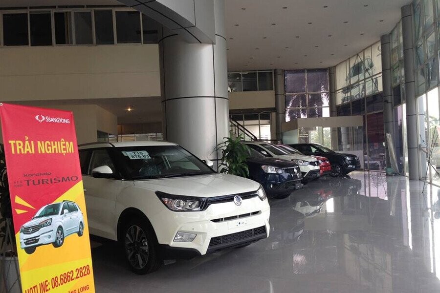 đại lý xe ssangyong