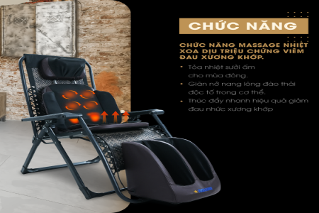 Ghế Massage Mini Nhật Bản Synca CirC MR320: Thiết Kế Tiện Lợi, Sử Dụng Dễ Dàng