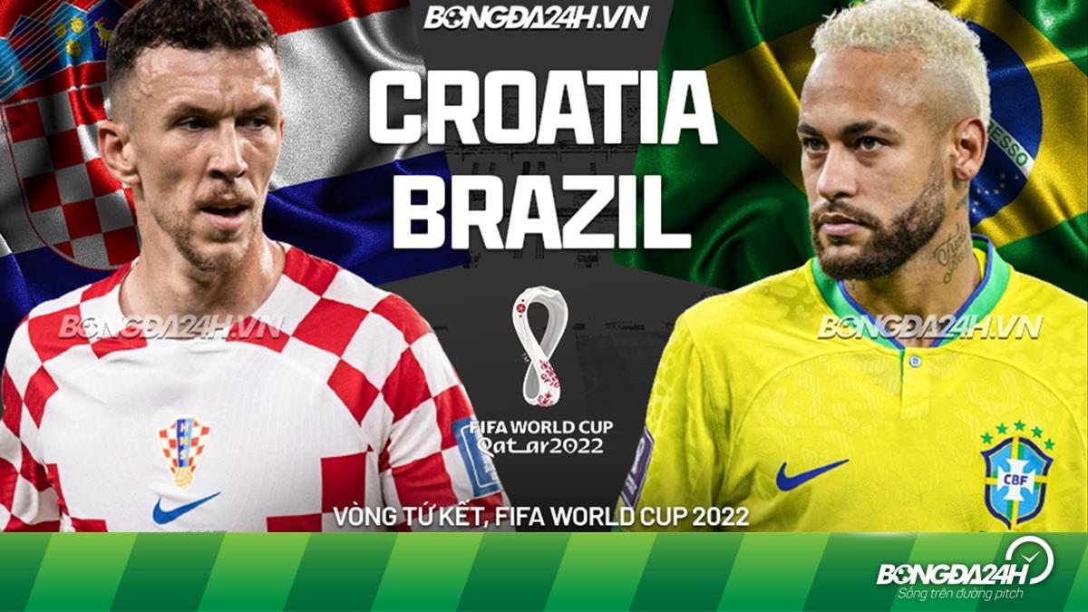 Nhận định soi kèo Brazil vs Croatia 22h00 ngày 9/12: Brazil thắng dễ?