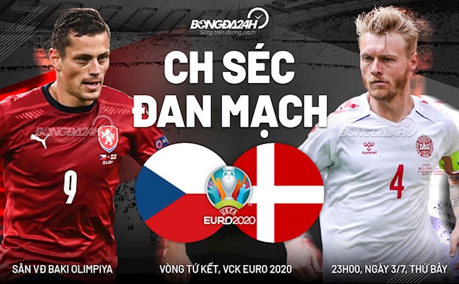 Soi Kèo Đan Mạch vs Séc: Tỷ Lệ Nhà Cái, Dự Đoán Euro Mới Nhất