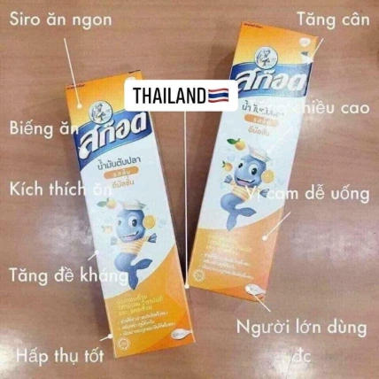 Siro Scotts Thái Lan: Giải Pháp Tăng Cân Hiệu Quả Cho Trẻ Em Và Người Lớn