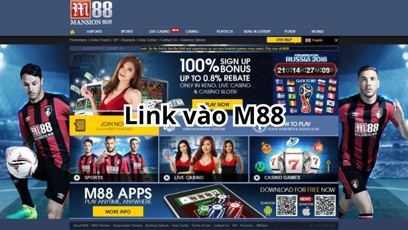 Link vào nha cai M88 mới nhất không bị chặn: Cập nhật liên tục năm 2024!