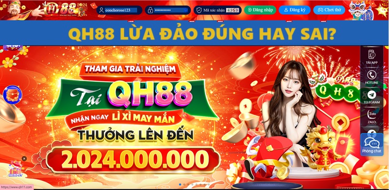 QH88 lừa đảo có thật không? Làm rõ tin đồn về nhà cái QH88!