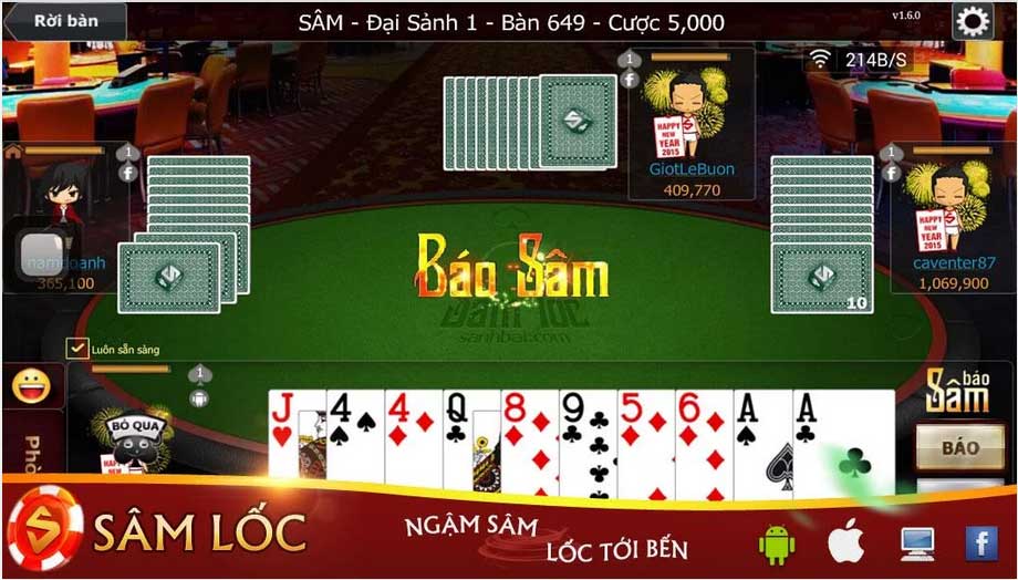 Chơi Sâm Lốc Online Đổi Thưởng Tiền Thật: Top 11 Game Bài Sâm Lốc Uy Tín Nhất Hiện Nay